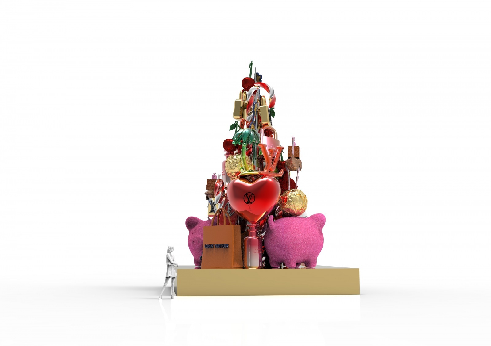 Louis Vuitton will soon reveal its unorthodox Christmas window displays. You can even look ...